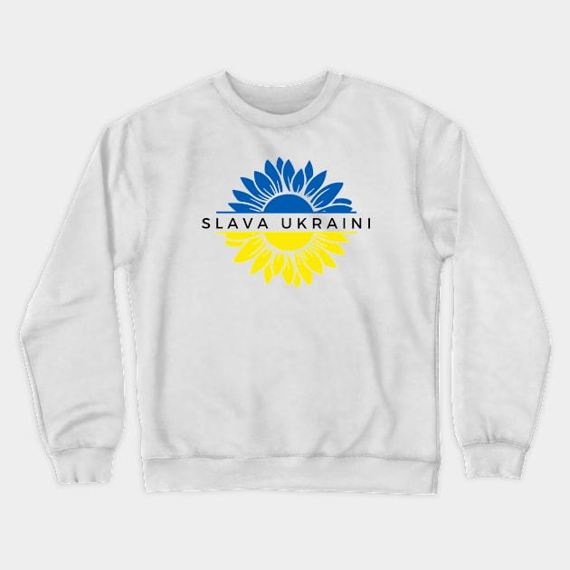 SLAVA UKRAINI Crewneck Sweatshirt by DoggoLove